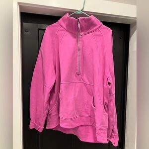 lululemon athletica Pink Half-Zip Pullover